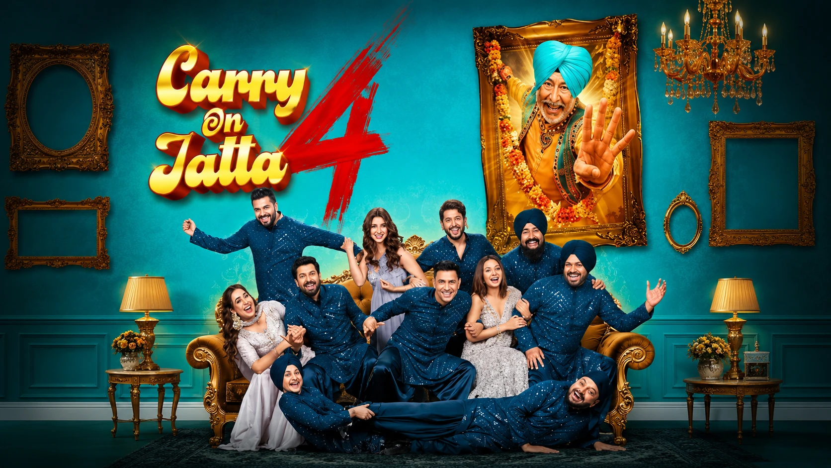 Stream Carry On Jatta 4 Complete Movie or Web Series Online Free in HD – Hindi Dubbed Carry On Jatta 4 (2026) — poster