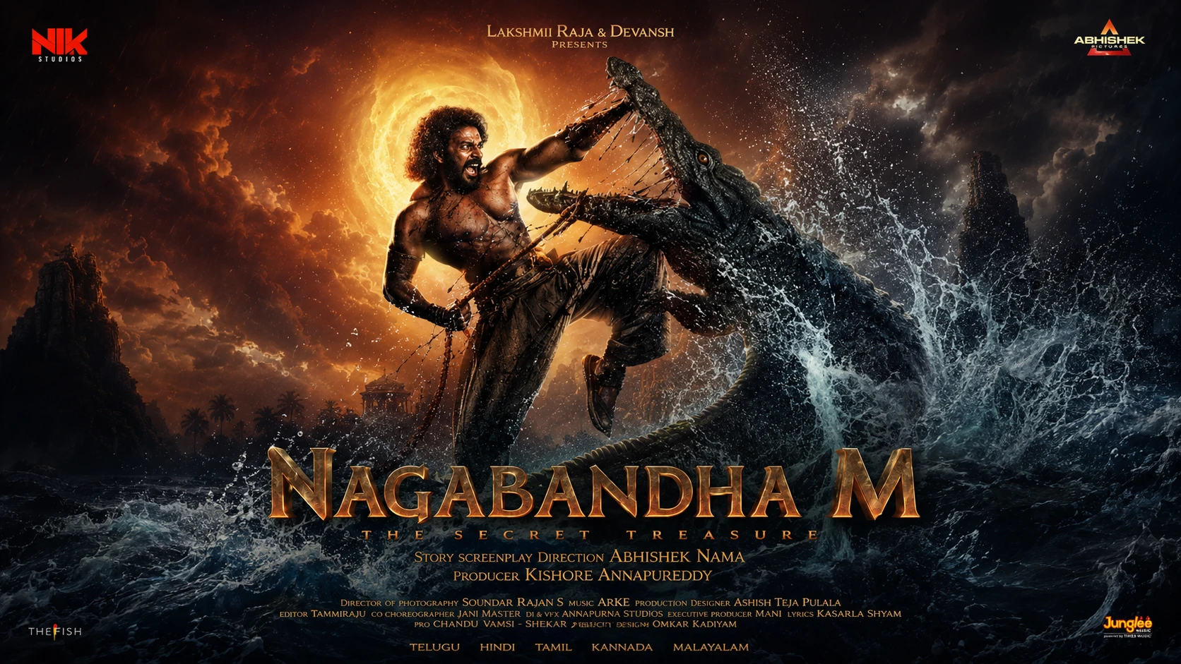 Stream Nagabandham - The Secret Treasure Complete Movie or Web Series Online Free in HD – Hindi Dubbed Nagabandham - The Secret Treasure (2026) — poster